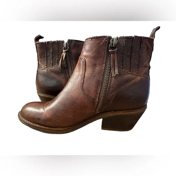 Söfft Womens Ardmore Leather Bootie Size 6.5 Brown Bin18 - Picture 6 of 8